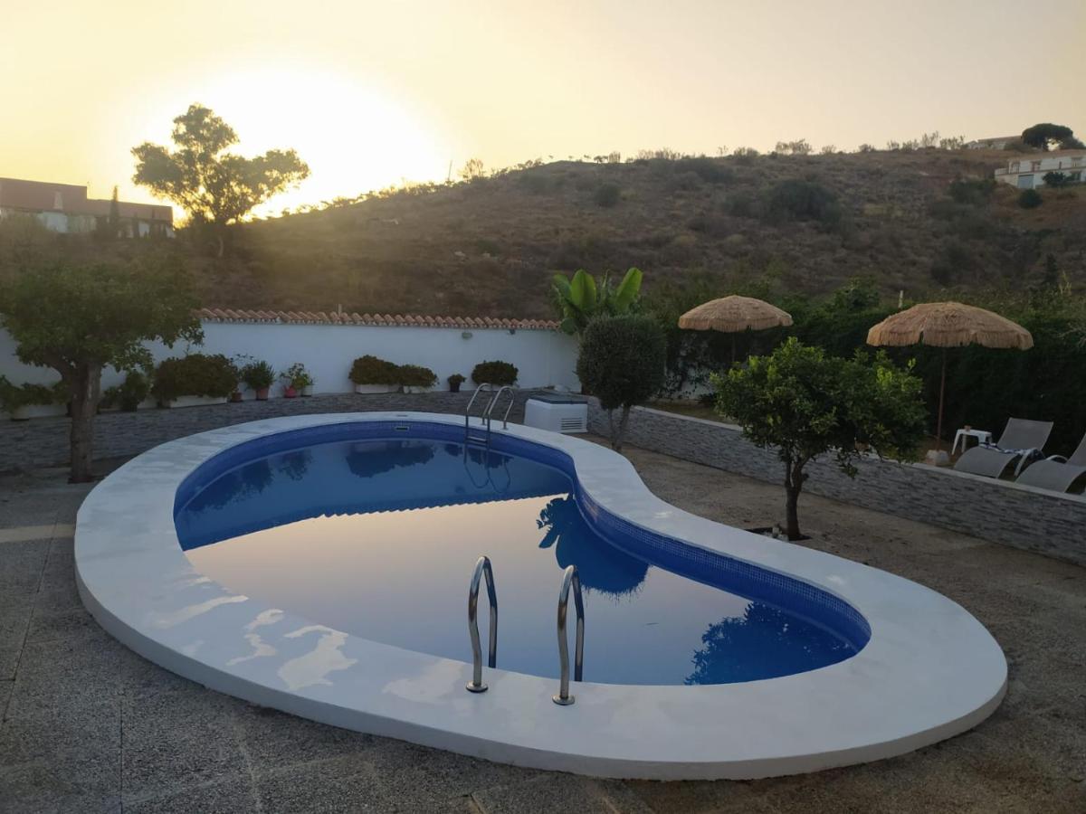 Villa Candela En Benajarafe Piscina Privada Eksteriør billede